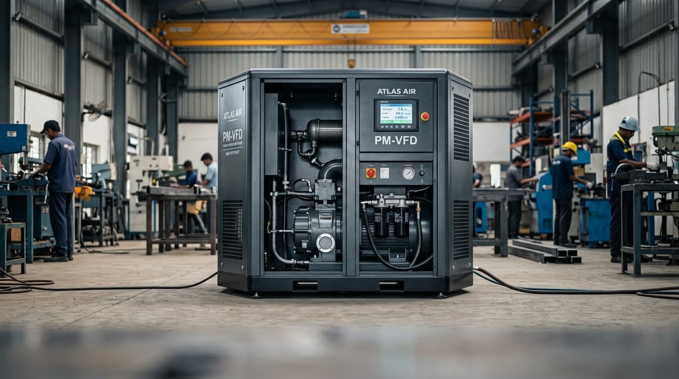Demystifying PM-VFD Technology: Why Fixed-Speed Air Compressors Cost You a Fortune